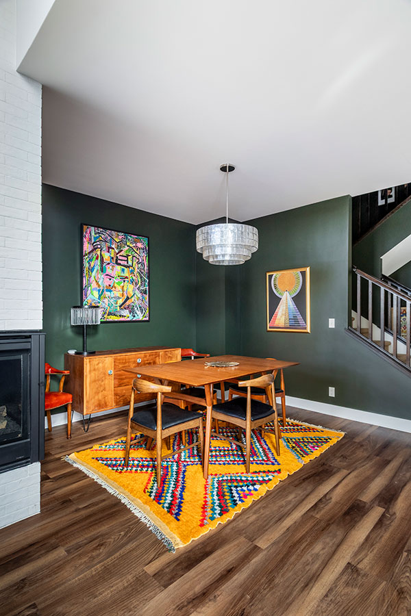 green painted dining room green painted dining room